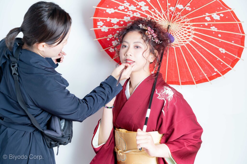 撮影ヘアメイク